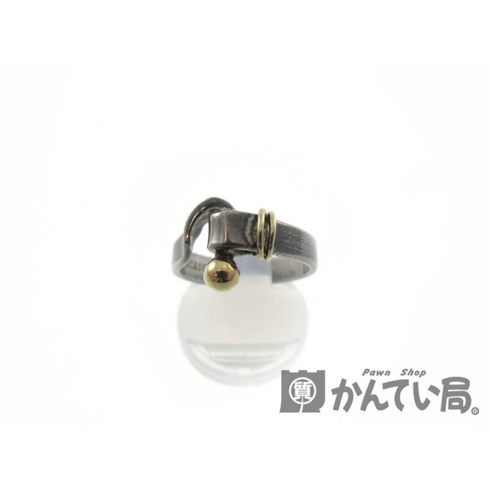 TIFFANY Hook Eye Ring Silver Gold